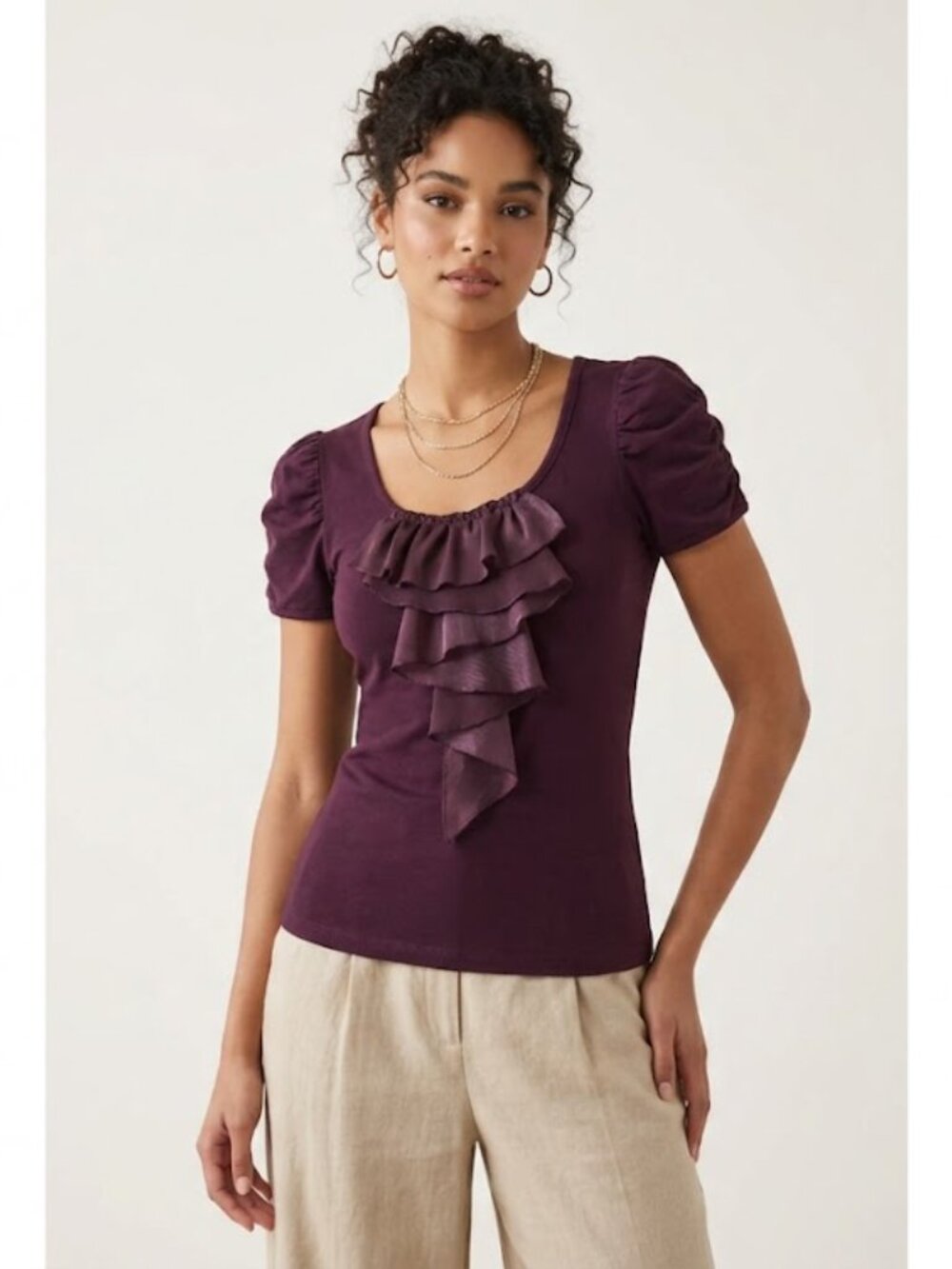 Beautiful Top Shirt Blouse‎ Like New Small